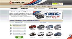 Desktop Screenshot of nationalcarcovers.com